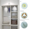 LED Cabinet Light Remote Control Set – 3 Wireless Cell Operated Tap Lights with Dimming & 30 Mins Timer Modes